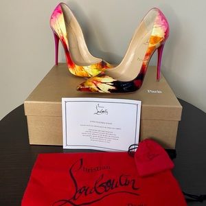 Christian Louboutin Tie Dye Patent So Kate Pumps